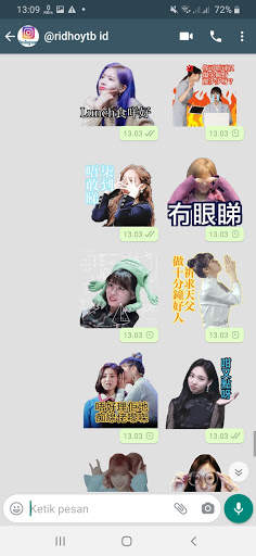 Sticker WA Twice Korean Girl Group WAStickerApps screenshot 7