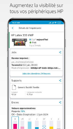 HP PrintOS for PSP screenshot 4