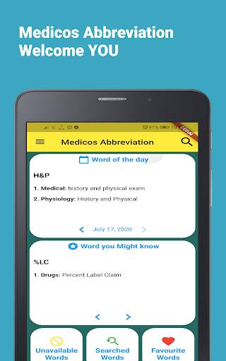 Medicos Abbreviation :Medical Short Form Offline screenshot 6