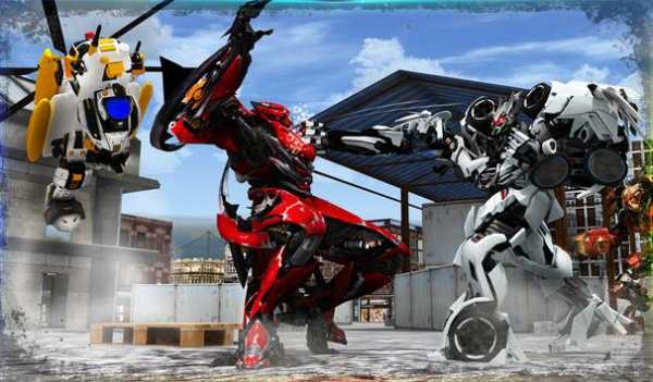 Helicopter Transformation: Robot Fighting Games screenshot 13