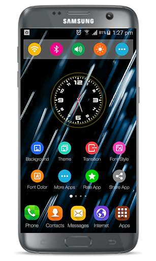 Launcher Xiaomi Redmi Note 5 Theme screenshot 2