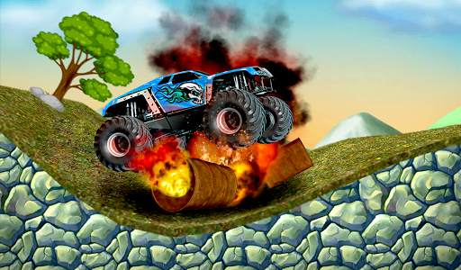 Mad Evil Monster Car screenshot 7