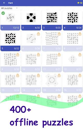 English Crossword puzzle screenshot 10
