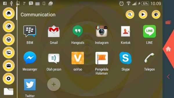 Orange Smart Launcher Theme screenshot 2