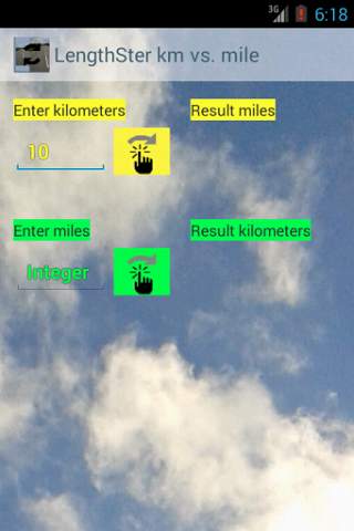 km vs. mile LengthSter скриншот 1