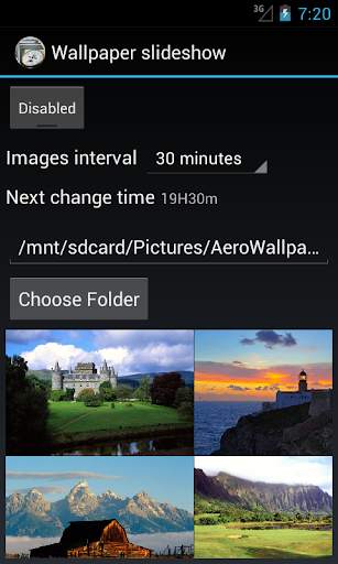 Wallpaper slideshow screenshot 1