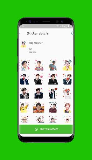 BTS Stickers For Share – BTS Emoji screenshot 3