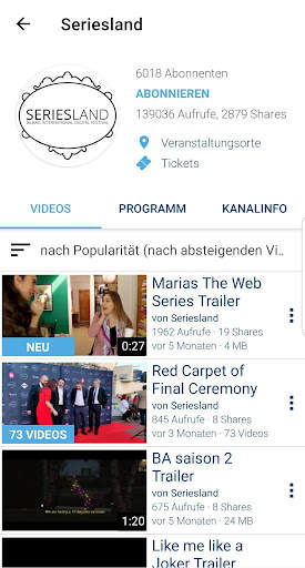 videmic - Event App screenshot 3