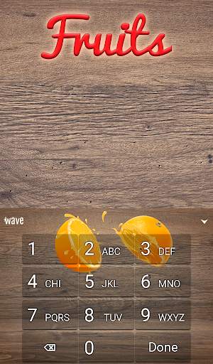 Fruits Animated Keyboard screenshot 5