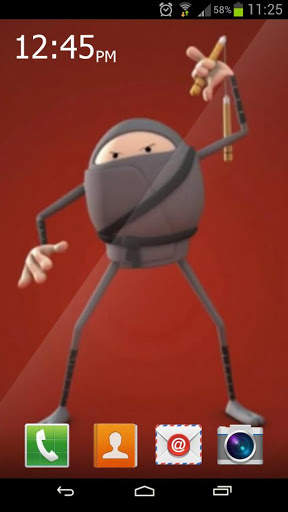 Ninja Loser Live Wallpaper screenshot 2