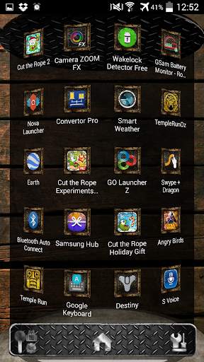 Next Launcher 3D Grunge Theme screenshot 7