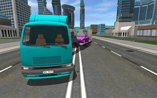 Euro Truck Driving Sim 2018 3D screenshot 3