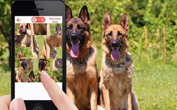 Dogs jigsaw puzzle game screenshot 3