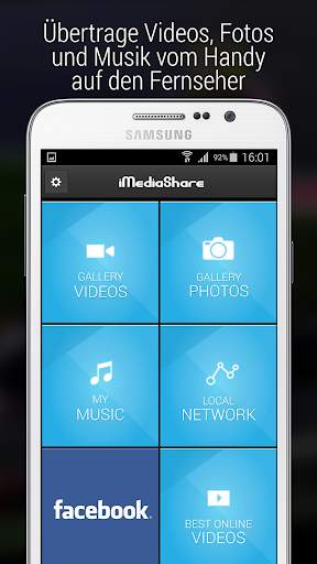 iMediaShare – Fotos & Musik screenshot 1