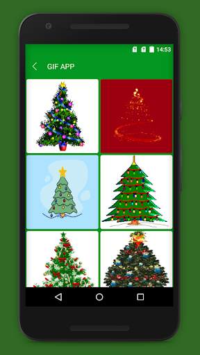 Christmas Tree GIF 2 تصوير الشاشة