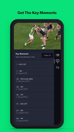 Kayo Sports - for Android TV screenshot 5