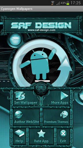 CYANOGEN GO Launcher EX Theme screenshot 5