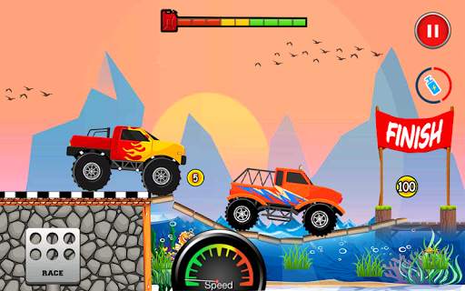 Monster Climb Racing- Real Racer Free Racing Games screenshot 3
