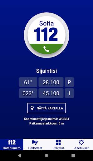 112 Suomi screenshot 1