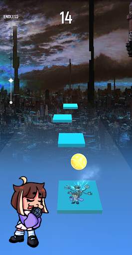 QT FNF Termination Funny Music Tiles screenshot 2