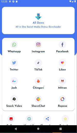 All Down|All in One Social Media Status Downloader screenshot 4