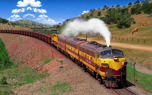 Indian Train Simulator 2018 Train Driving Games 3D screenshot 2