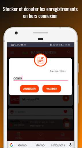Micro Radio Tunisie Recorder screenshot 4