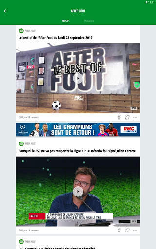 RMC Sport News - Actu Foot et Sport en direct screenshot 14