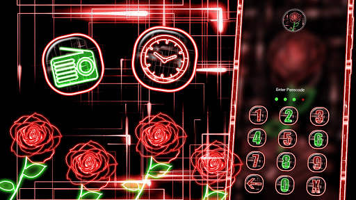 Laser Rose Launcher Theme screenshot 5
