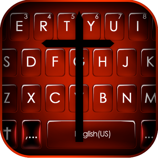 Dark Cross Keyboard Theme icon