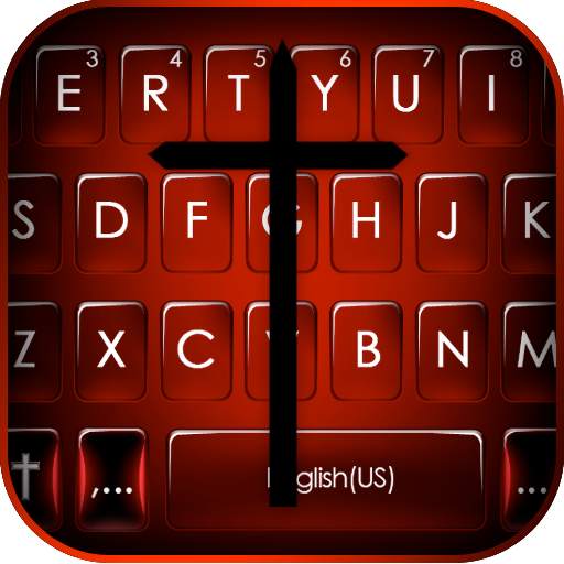 Dark Cross Keyboard Theme 1.0