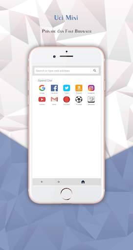 New Uc Browser 2021 - Mini & Secure screenshot 1