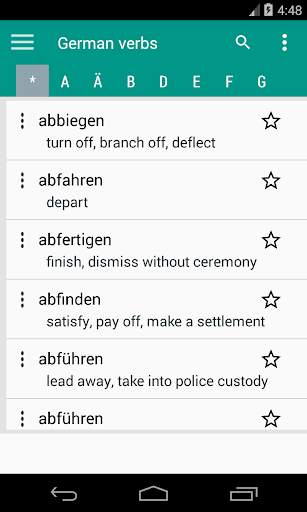 Common German Verbs - Learn German screenshot 1