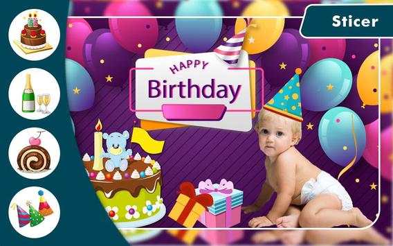 Birthday Cake With Photo Frame screenshot 5