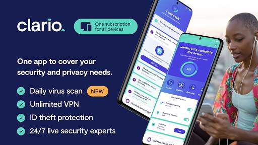 Clario: Security & Privacy screenshot 1
