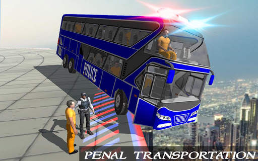 Impossible Police Bus Driving screenshot 1