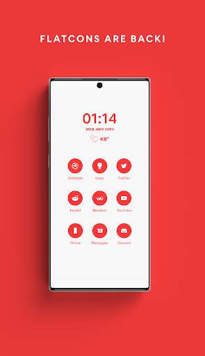 Cherry - A Flatcon Icon Pack screenshot 1