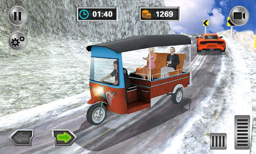 Tuk Tuk Driving Simulator 3D - Hill Drive Sim 2018 screenshot 2