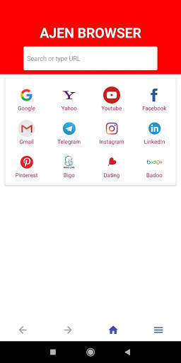 Ajen Browser screenshot 2