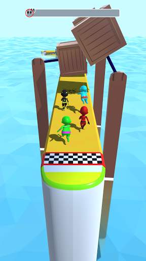 Sea Race 3D - Fun Sports Game Run 3D: Water Subway screenshot 1