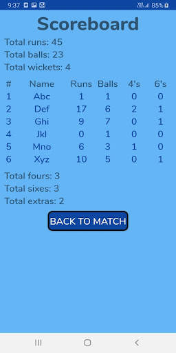 Cricket Score Counter screenshot 4
