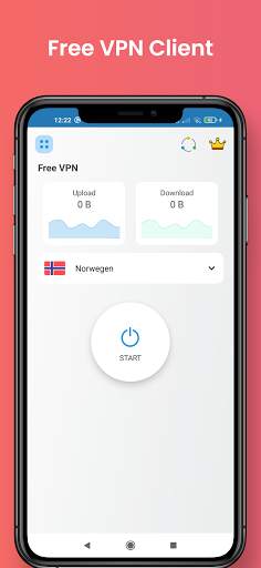 Free VPN Client - One Click VPN screenshot 1