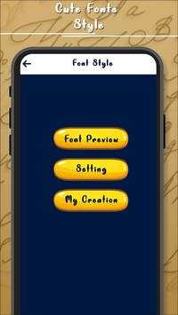 Cute Fonts Style screenshot 1