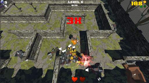 Simple Zombie Maze 3D screenshot 3