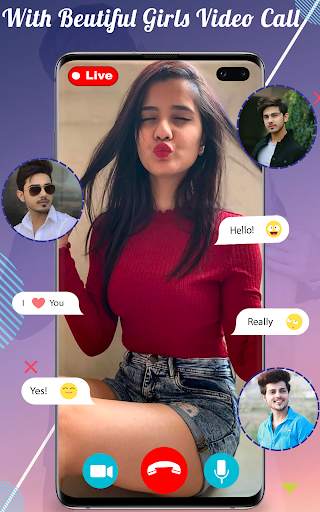 Indian Girl Video Chat - Live Video Call screenshot 2