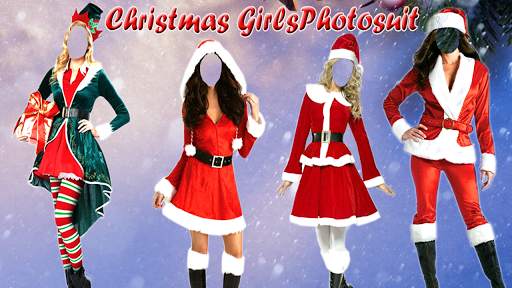 Christmas Girls Photo suit screenshot 9