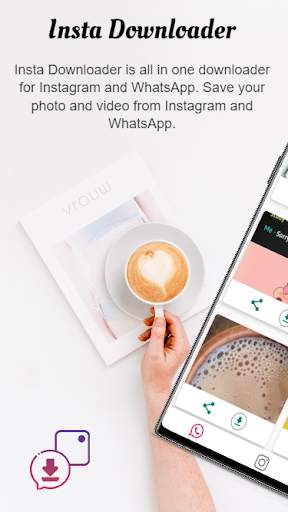 Insta Downloader for Instagram Video and WhatsApp screenshot 1