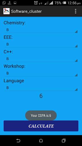 BIT CGPA Calculator screenshot 4