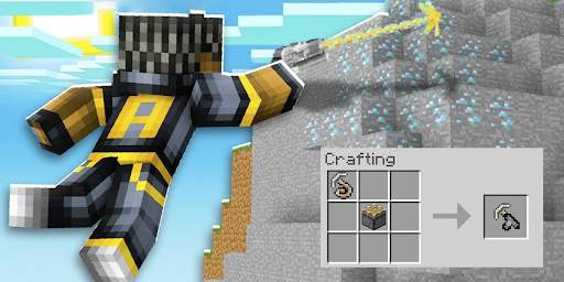 Grappling Hook  Mod for Minecraft screenshot 4
