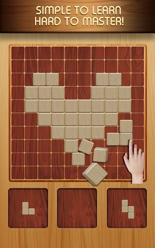 クラシックブロックパズル ウッド 1010 screenshot 2